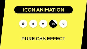 Social Media Icons Hover Effect using HTML & CSS | Font Awesome Icons