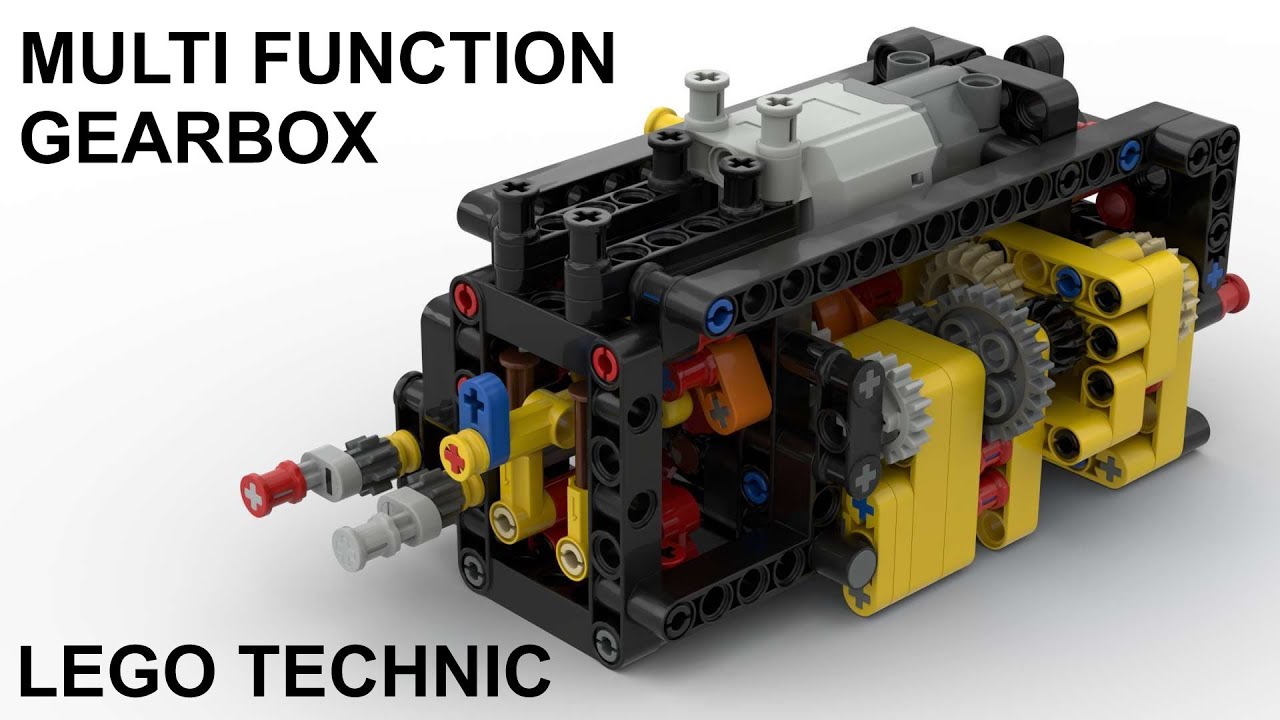 Der er behov for Migration Afgørelse Lego Technic Multi Function Gearbox with Build Instructions - YouTube