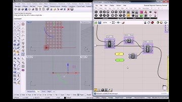 122 - Grasshopper - Fundamentals of Attractor Points 1- Closest Point and Remap Numbers