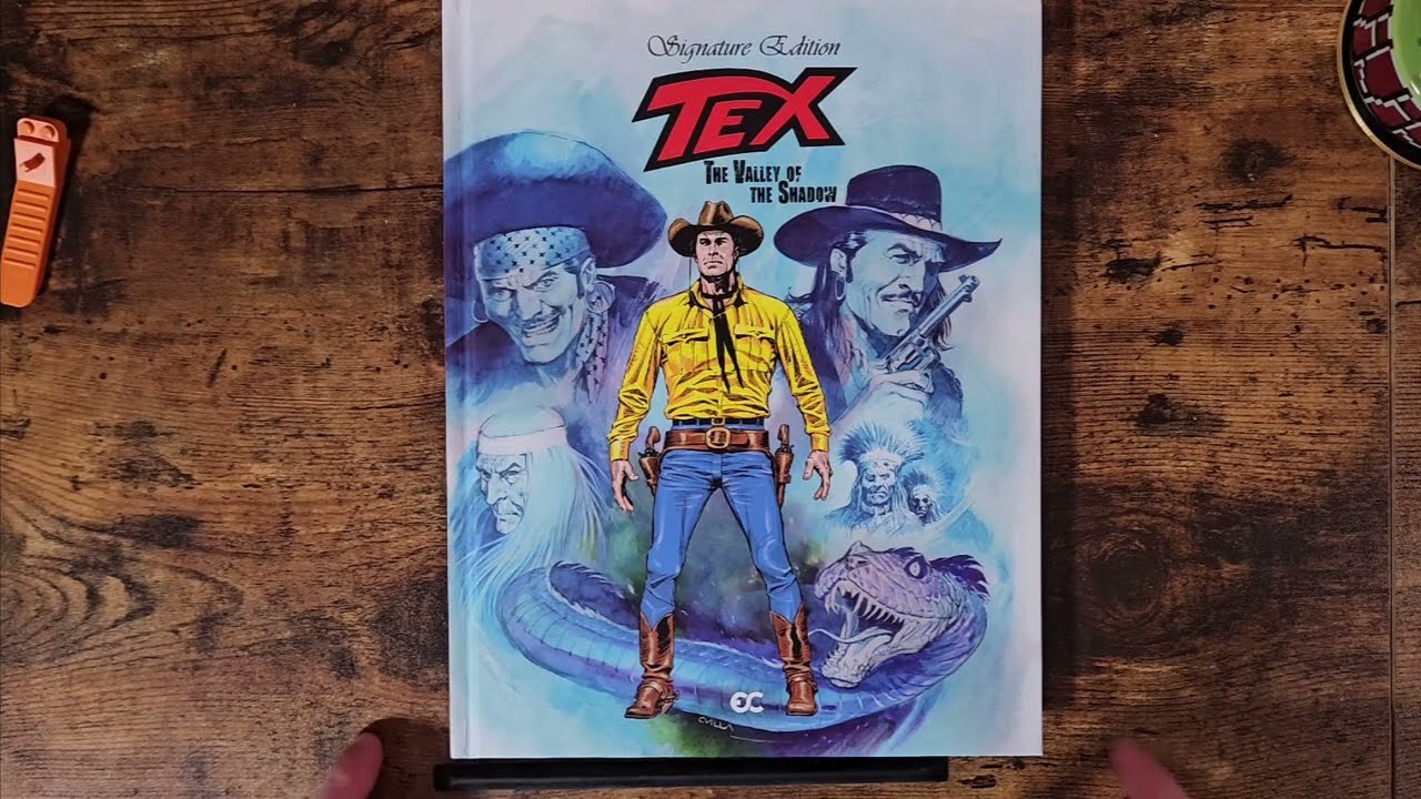 Tex: Valley of the Shadow - comic review