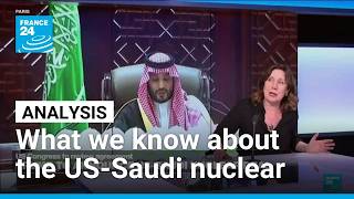 Trump to announce US-Saudi nuclear deal to allow fuel enrichment • FRANCE 24 English