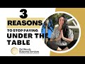 Why You Should STOP Paying Under The Table