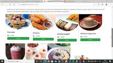 Project lanjutan Web Dinamis Cafe