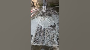 Foam scraping #53#satisfying #asmr #carpetcleaning.