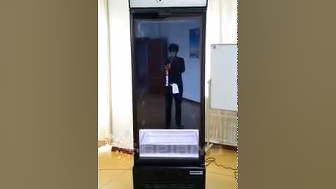 Spiriyo® Refrigerator Door with Transparent LCD Display