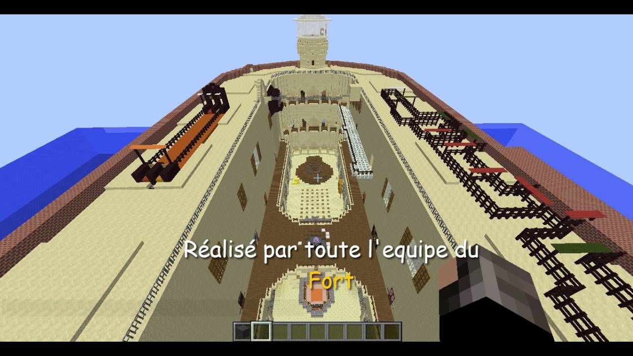 Карта в майнкрафт форт боярд