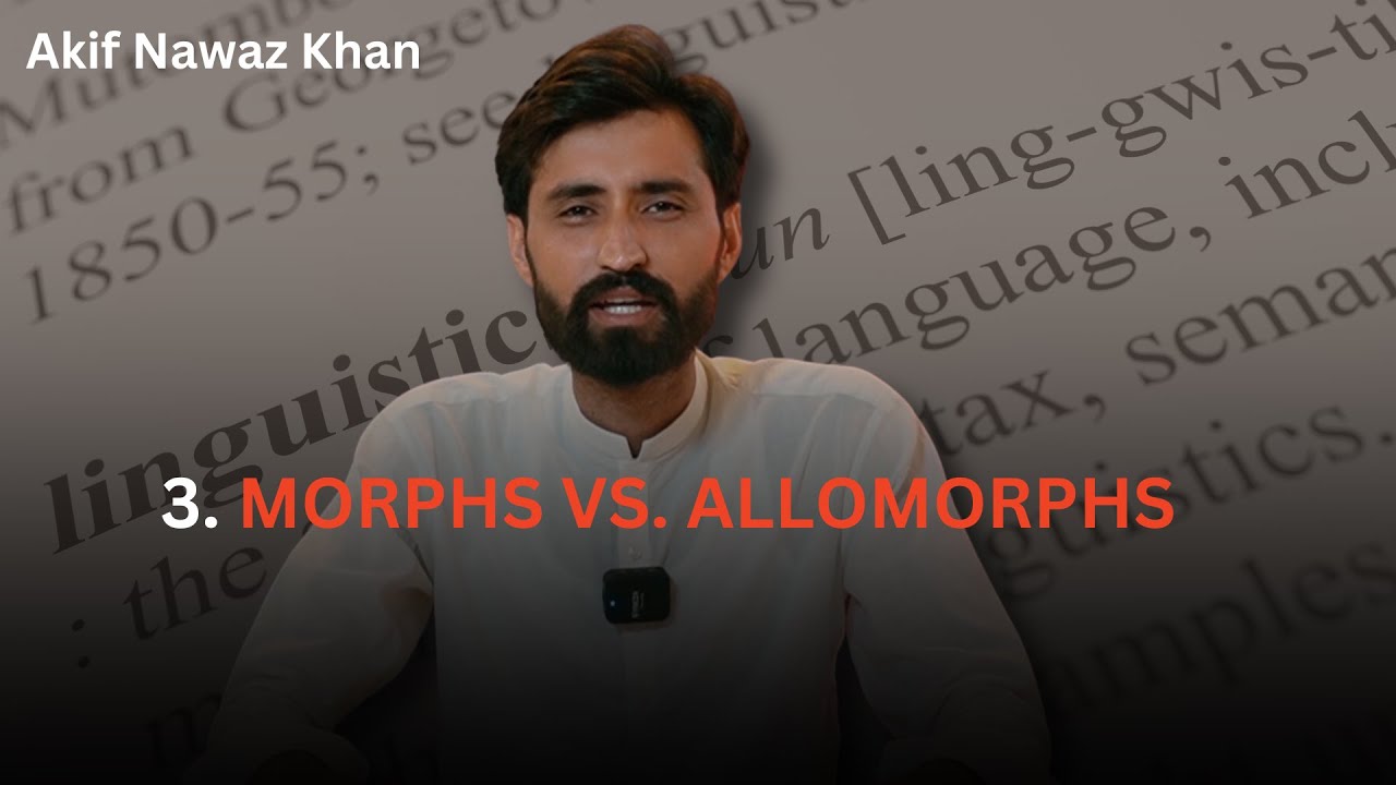 3. Morphs vs Allomorphs Explained with Clear Examples #Linguistics # ...