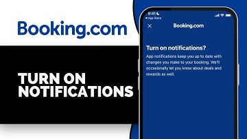How to Turn ON Notifications in the Booking.com App | Turn On Direct Message Notification