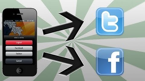 Post Photos On Twitter & Facebook From Photos App - iPhone, iPad & iPod Touch