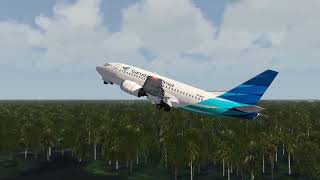 Garuda Boeing 737 Crashes near Jakarta