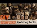 Halloween DIY Apothecary bottles 2018