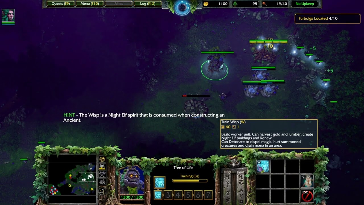 Warcraft 3 Reforged - Night Elf Campaign - Chapter 1: Enemies at the Gate