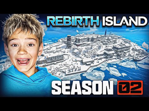 SNOWY Rebirth Island is INSANE | First Look Season 2