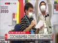 UNITEL 20201022 Cochabamba cerró el cómputo de elecciones
