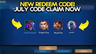 NEW FREE REDEEM CODE! (AS OF JULY) GET 1 SKIN REDEEMTION CODE! - Mobile Legends screenshot 5