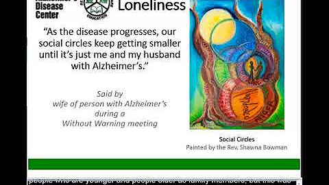2019 NADRC Webinar(10/29/19):Younger Onset Alzheimer’s-Emotional Experience & Community Importance