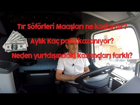 Video: Bir Sürücünün Maaşı Nasıl Hesaplanır