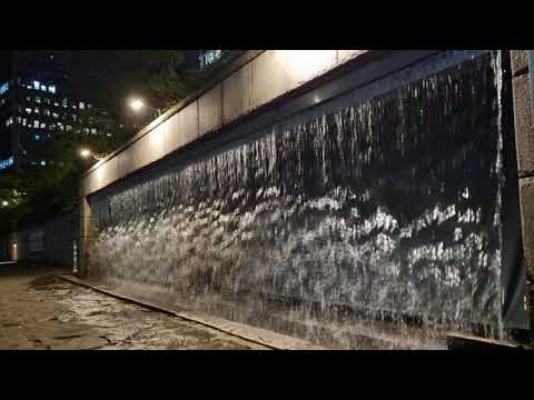 청계천 벽 폭포 