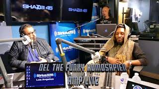 DEL AND AMP LIVE - DEL FREESTYLE AT THE WAKE UP SHOW