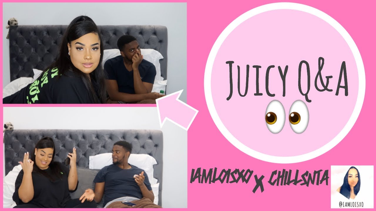 I CANT BELIVE YOU GUYS ASKED THIS! Q&A/MUKBANG | @IAMLOISXO & @CHILLSNTA