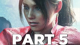 RESIDENT EVIL 2 REMAKE Walkthrough Gameplay Part 5 - HEART KEY (RE2 CLAIRE)