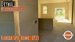 Florida Spec Home Drywall Stage - (Drywall errors to watch out for)