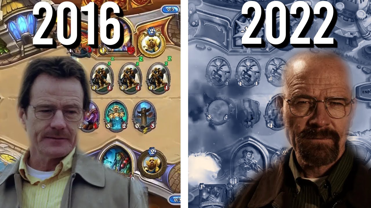 Hearthstone in 2016 vs Hearthstone in 2022