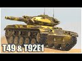 T49, T92E1 & T92E1 (1 vs 5) • WoT Blitz Gameplay