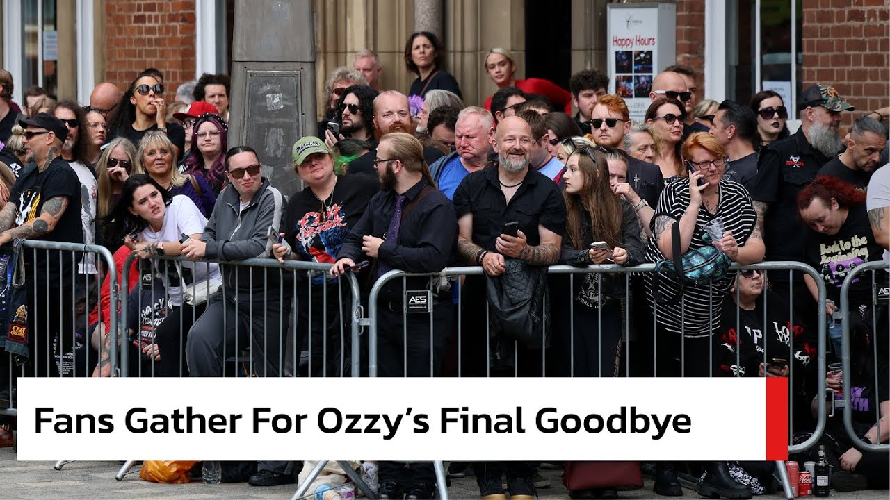 Ozzy's Final Goodbye: Massive Crowds Gather in Birmingham for Ozzy