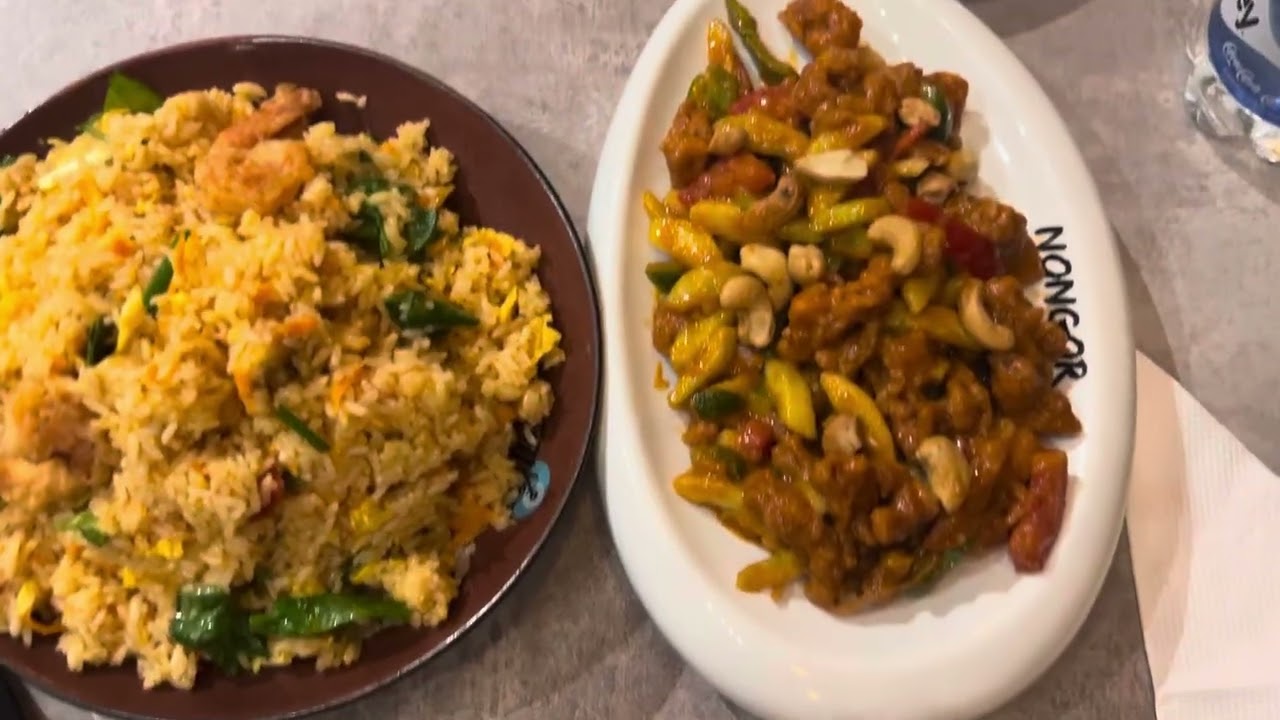 Spice fried rice with Beef Sizzling  