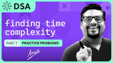 Finding Time Complexity | Analysis and Calculation | Time Complexity of iterative Algo | part 7
