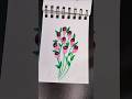 easy flower drawing for kids #flowerdrawing #short #flowerart #easyflowerdrawing #rumal pr ka phool