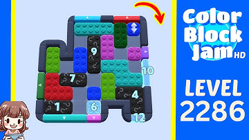 Color Block Jam Level 1378 (2286) Solution Walkthrough