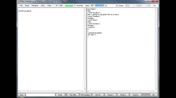 Serial Terminal for ESP8266 Experimenting