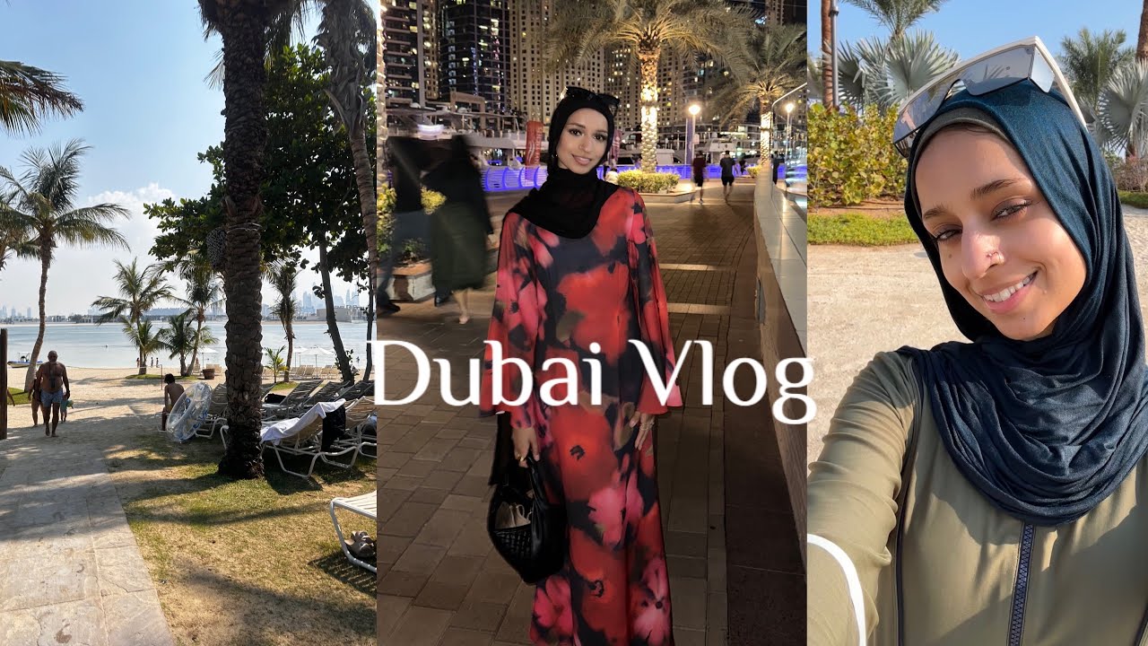 Work Trip to Dubai | Dubai Mall | Abaya heaven | Largest water park in the WORLD