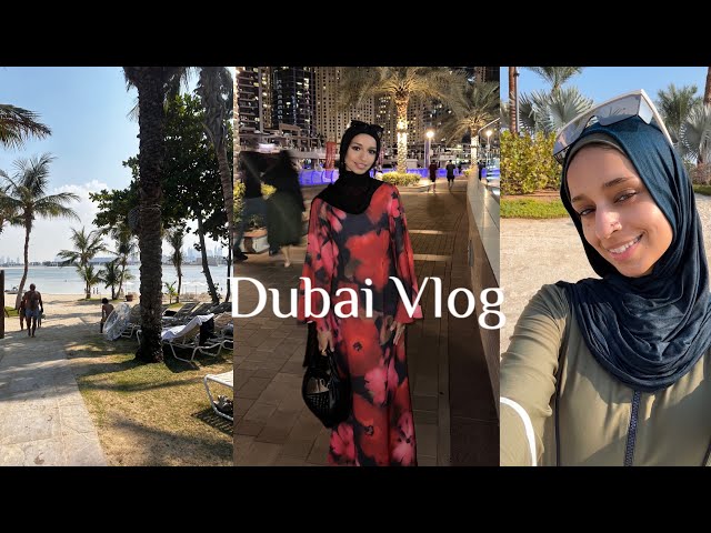 Work Trip to Dubai | Dubai Mall | Abaya heaven | Largest water park in the WORLD class=