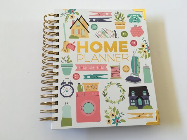 Carpe Diem Spiral Planner- Home