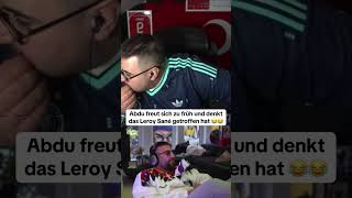 Abdu dachte Sane hat getroffen 😂 #abdu #mertabi #sane #fußball #wm #fyp #fy #viral