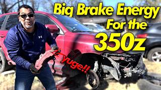 Junkyard Gold: Salvaging Porsche 18Z Brakes for My 350Z These Salvage Yard 6 Piston Calipers Will Fit On Most Nissan Vehicles They Re Dirt Cheap 17z 18z