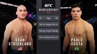 Ufc 4 Sean Strickland Vs Paulo Costa