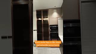 Stylish Modular Kitchen | Expert Carpenter Work ✨Modern Kitchen Decor Design #modularcabinet #shorts