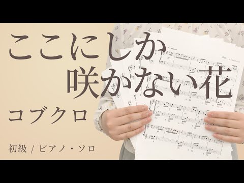 ここにしか咲かない花 / コブクロ【初級 / ピアノ・ソロ】（電子楽譜カノン）