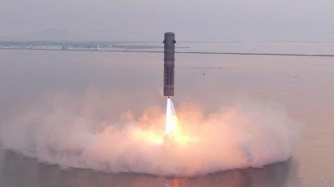 Chinese rocket completes vertical sea recovery test to boost reusable technology