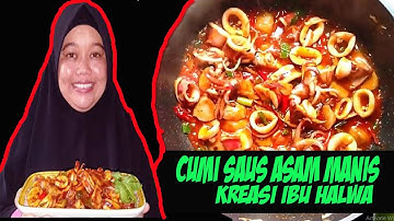 Thumbnail of Resep dan Cara Memasak Cumi Saus Pedas  Asam Manis Simple Enak Gila