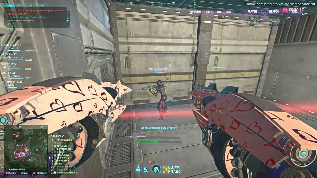 What playing with Recursion is REALLY like in 2023 (Planetside 2)