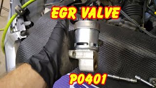 EGR Valve Removal & Reinstallation Code P0401 2003 Chevy Impala