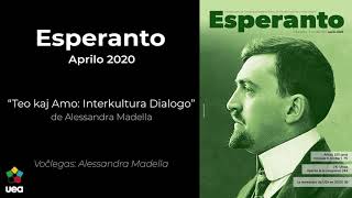 Voĉlegita Esperanto nr-o 4 2020 p. 88 – Teo kaj Amo: Interkultura Dialogo