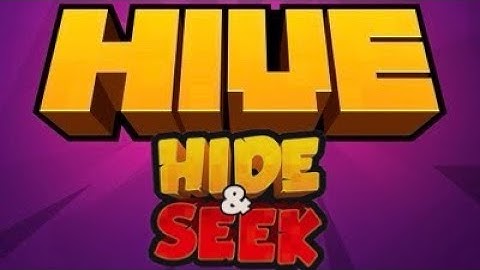 Playing Hide and Seek on The Hive Minecraft Server