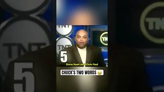 "That's more than two words" Chuck couldn't figure it out 🤣