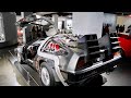 The REAL Back To The Future Delorean at Petersen Auto Museum